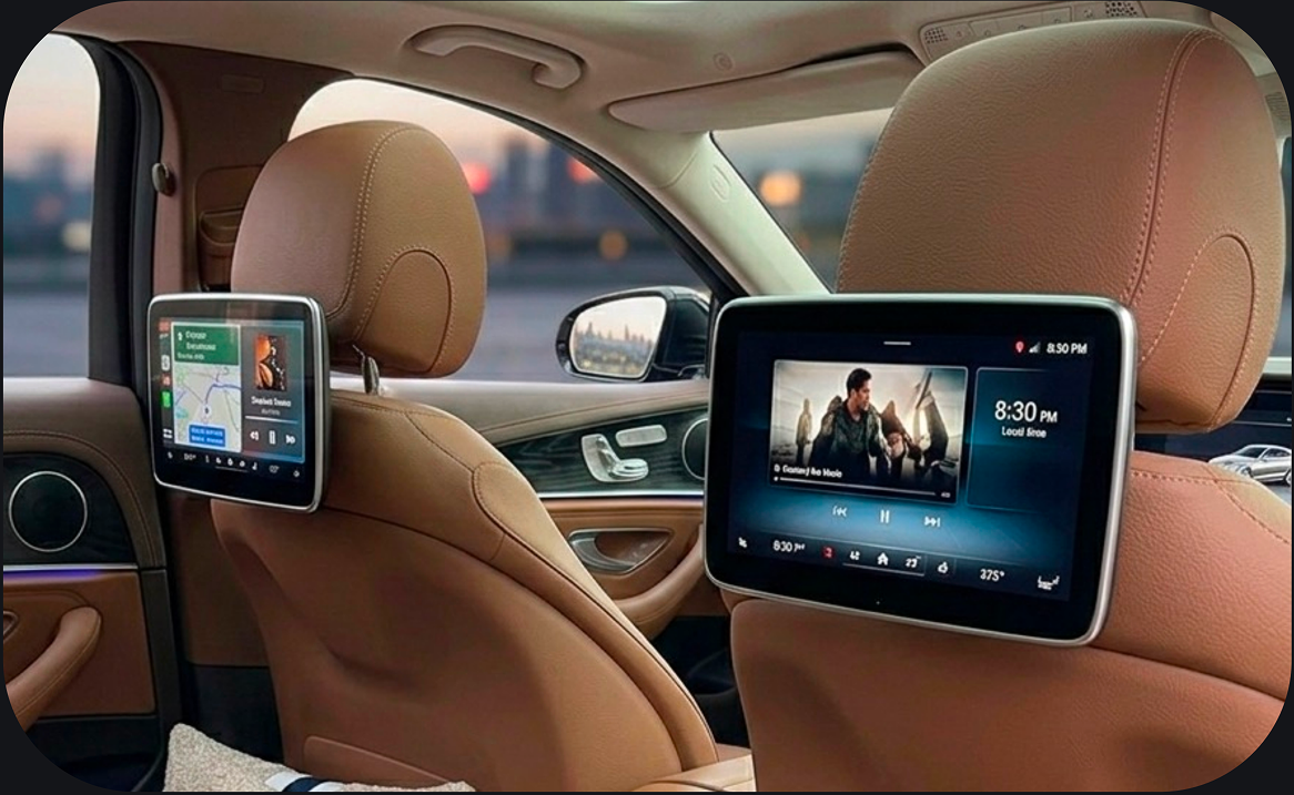 Car Rear Seat Infotainment System